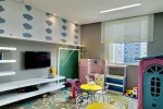 Área Kids - Apartamento à venda na Alameda Oscar Niemeyer Vila da Serra Don Cielo