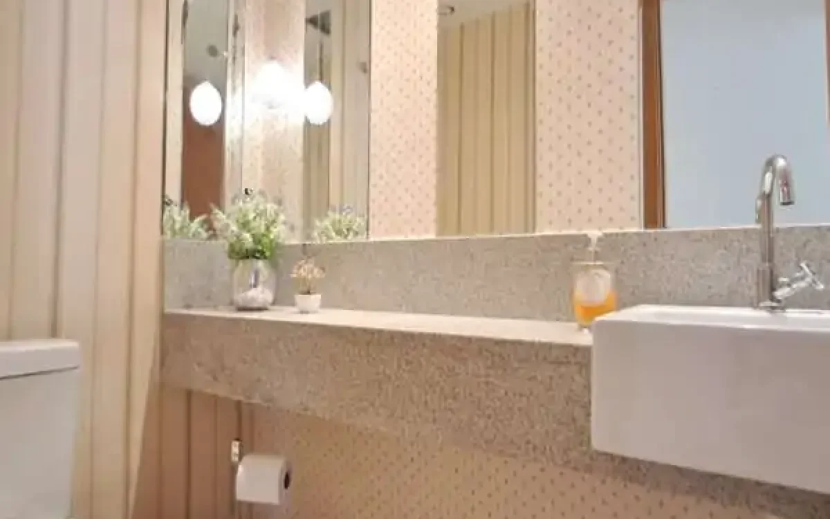Banheiro Apartamento mobiliado de 4 quartos para alugar no Vila da Serra Edifício Perfil
