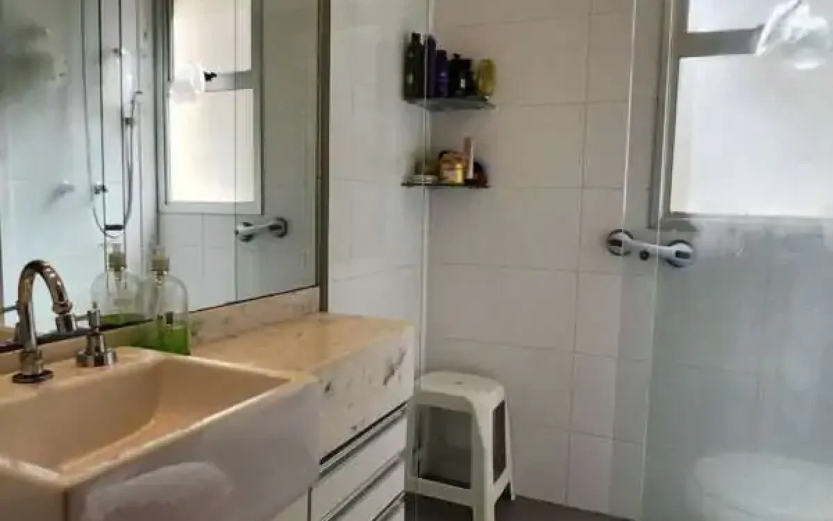 Banheiro suíte Apartamento 2 Quartos