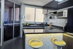 Cozinha - balcão Apartamento mobiliado para alugar no Vila da Serra condominio Metropole