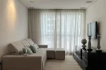 Estar íntimo Apartamento semimobiliado, de 4 Quartos, com 4 vagas, para aluguel, por R$26.000,00 no Grand Líder Olympus Apolo, Vila da Serra, Nova Lima - MG