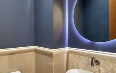 Lavabo decorado Apartamento à Venda no Condomínio Cennario Vila da Serra