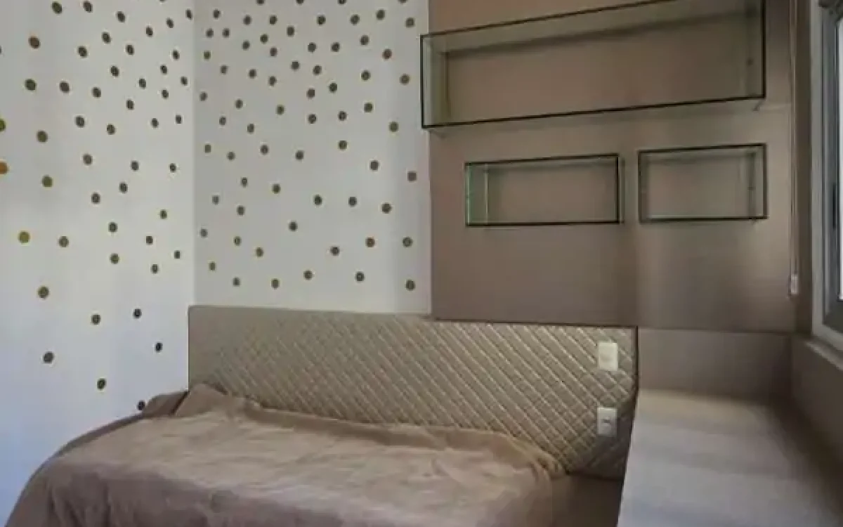Quarto Apartamento mobiliado para alugar no Vila da Serra condominio Metropole