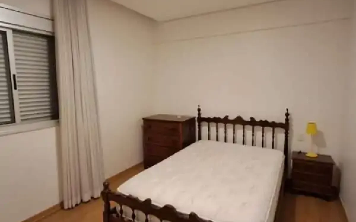 Quarto principal Apartamento mobiliado de 4 quartos para alugar no Vila da Serra Edifício Perfil