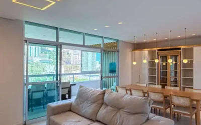 Sala ampla Apartamento à venda no Alsace Vila da Serra