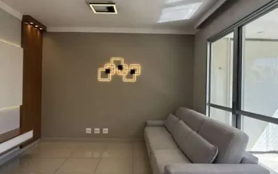Sala de TV Apartamento à Venda no Condomínio Cennario Vila da Serra