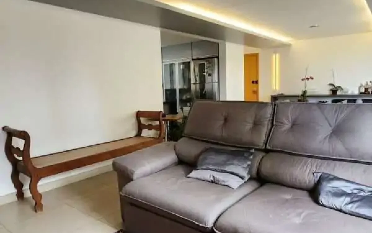 Sala para dois ambientes - Apartamento 2 Quartos