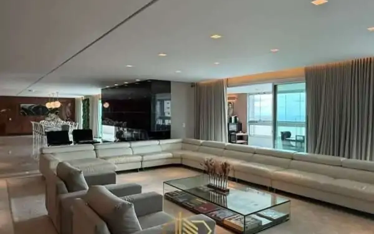 Sala para quatro ambientes Apartamento de 510m² à venda no Green Garden Vila da Serra