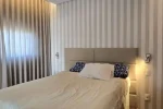 Suíte Apartamento mobiliado para alugar no Vila da Serra condominio Metropole