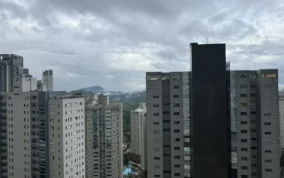 Vista Apartamento de 4 Quartos, com 3 vagas, para alugar por R$12.000,00, no Condomínio Alameda, Vila da Serra, Nova Lima